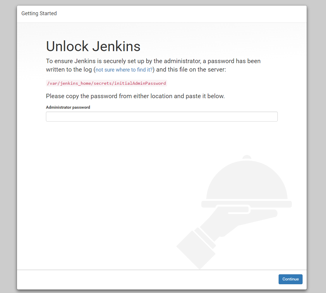Unlock Jenkins