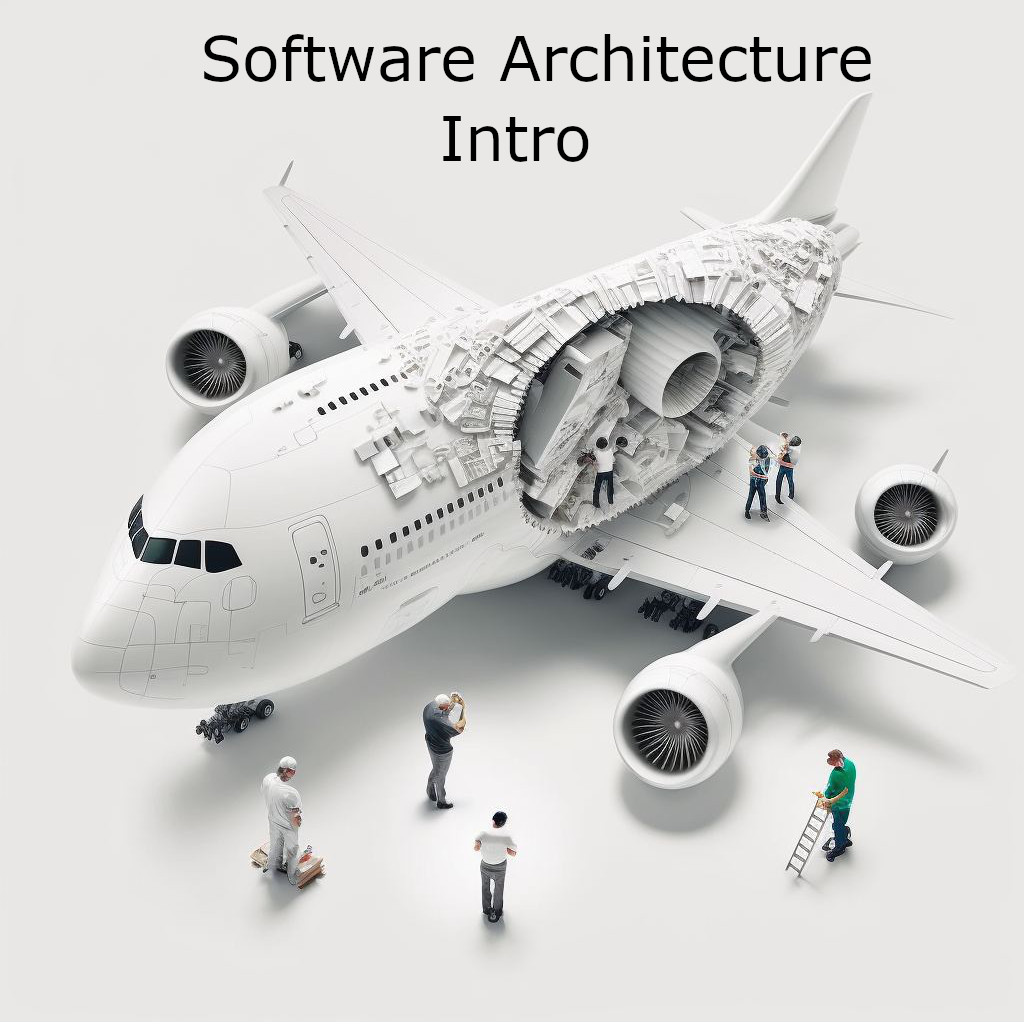 software architecture plane art preview